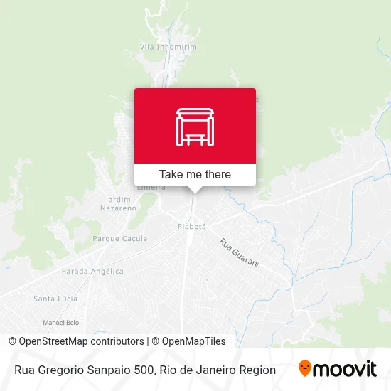 Rua Gregorio Sanpaio 500 map