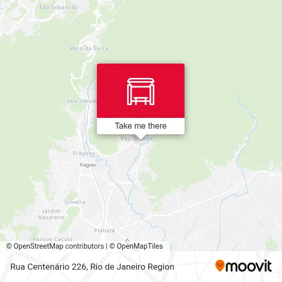 Rua Centenário 226 map