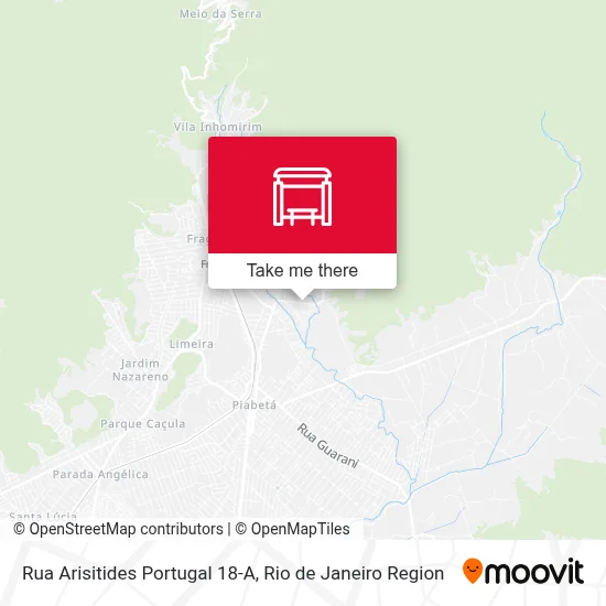 Rua Arisitides Portugal 18-A map