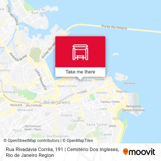 Rua Rivadávia Corrêa, 191 | Cemitério Dos Ingleses map