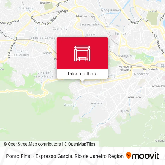 Ponto Final - Expresso Garcia map