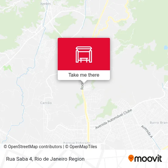 Rua Saba 4 map