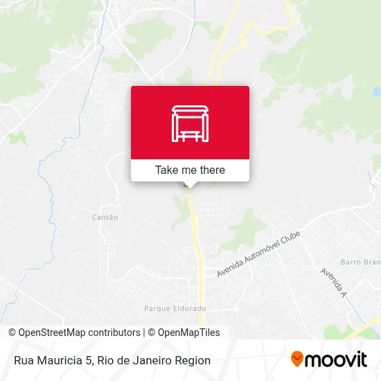 Rua Mauricia 5 map