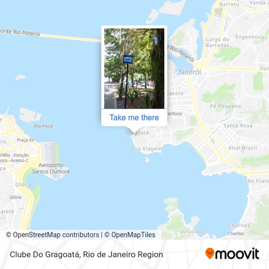 Clube Do Gragoatá map
