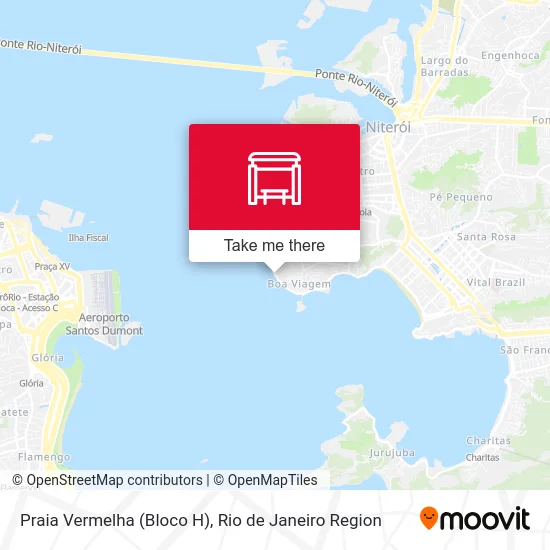 Praia Vermelha (Bloco H) map