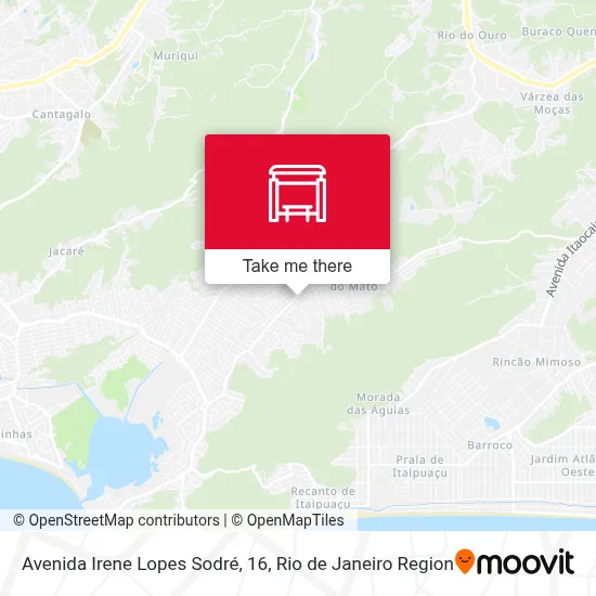 Avenida Irene Lopes Sodré, 16 map