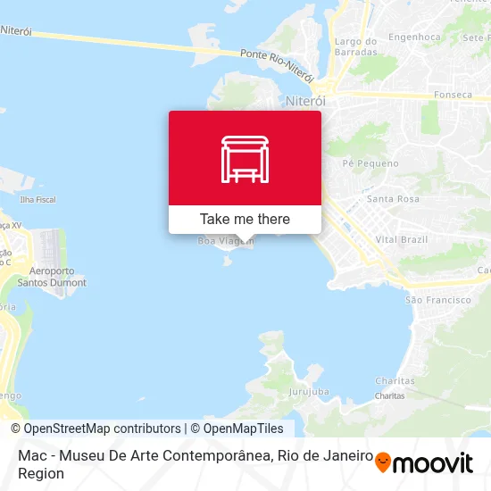 Mac - Museu De Arte Contemporânea map