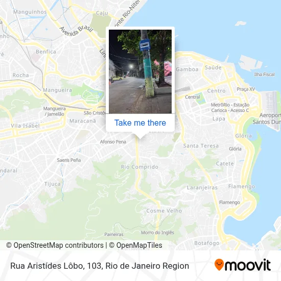 Rua Aristídes Lôbo, 103 map