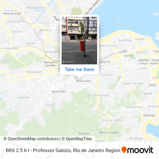 BRS 2 5 6 I - Professor Gabizo map