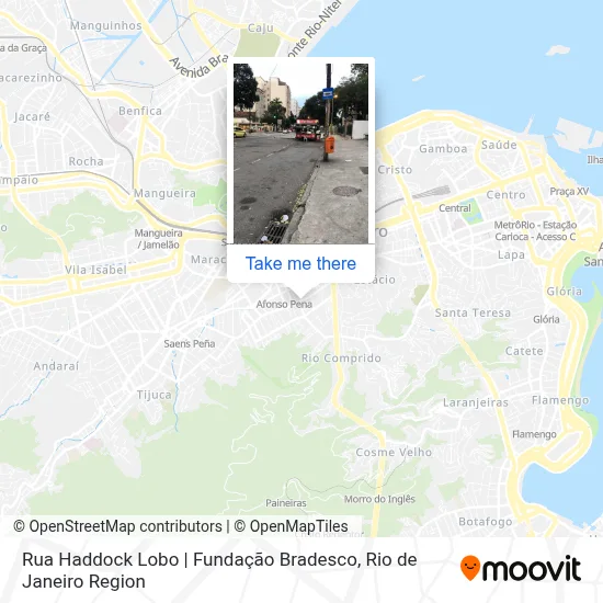 Rua Haddock Lobo | Fundação Bradesco map