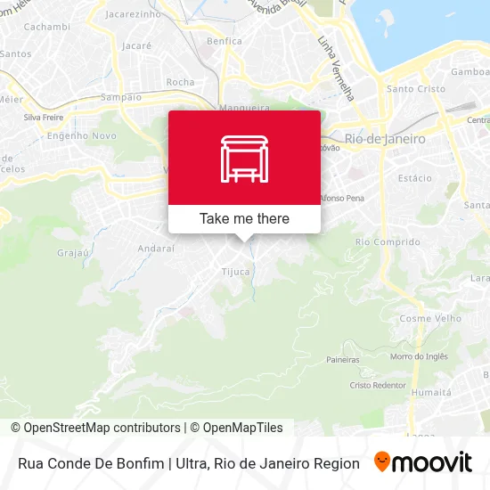 Rua Conde De Bonfim | Ultra map