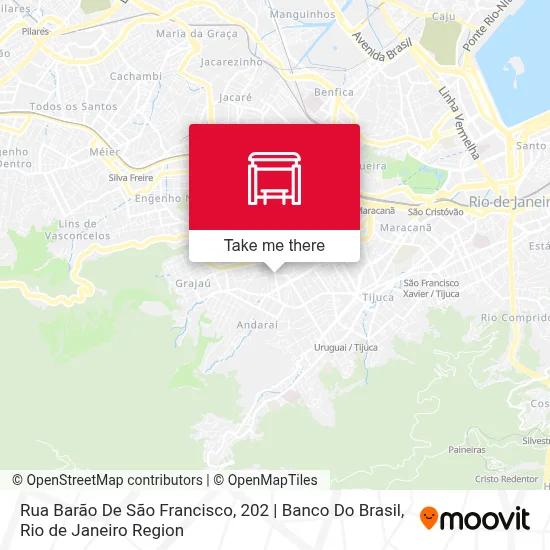 Rua Barão De São Francisco, 202 | Banco Do Brasil map
