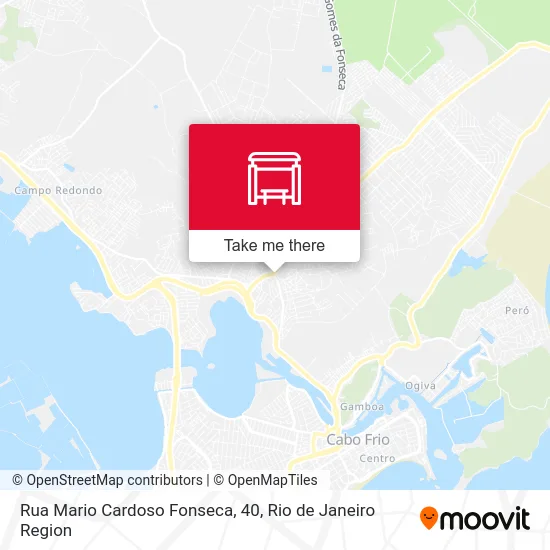 Rua Mario Cardoso Fonseca, 40 map