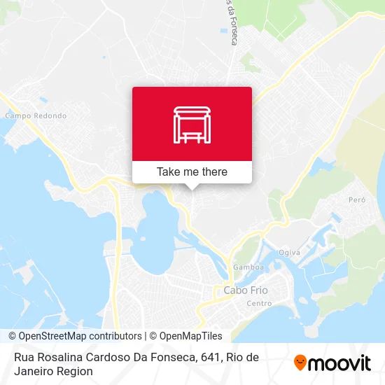 Rua Rosalina Cardoso Da Fonseca, 641 map