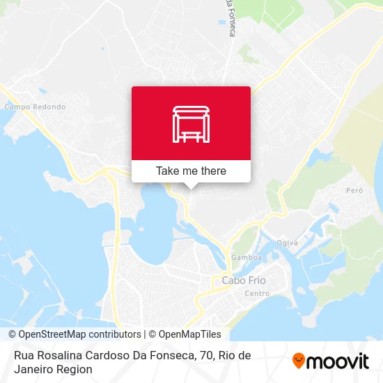 Rua Rosalina Cardoso Da Fonseca, 70 map