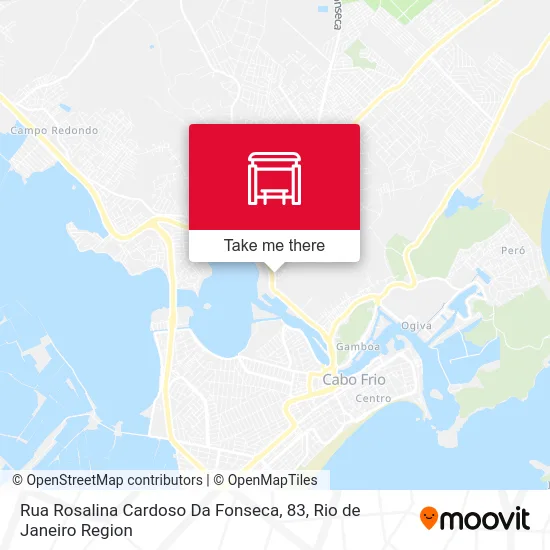 Rua Rosalina Cardoso Da Fonseca, 83 map