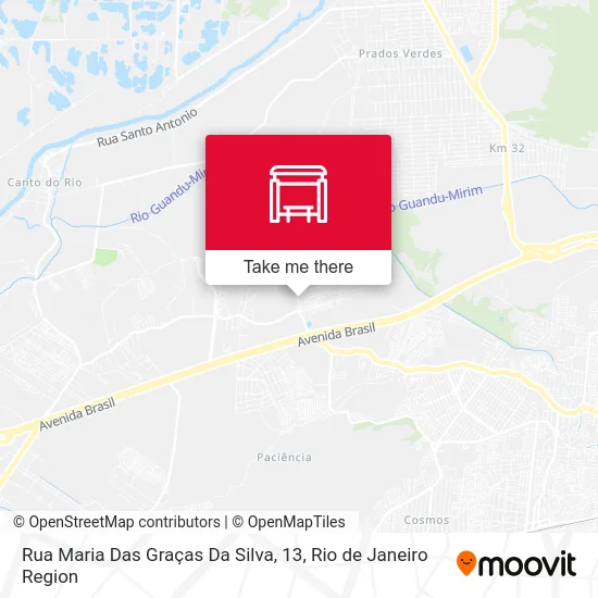 Rua Maria Das Graças Da Silva, 13 map