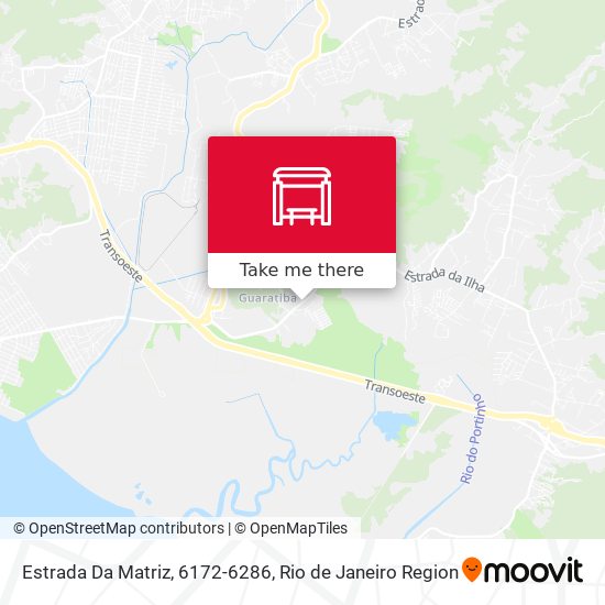 Estrada Da Matriz, 6172-6286 map