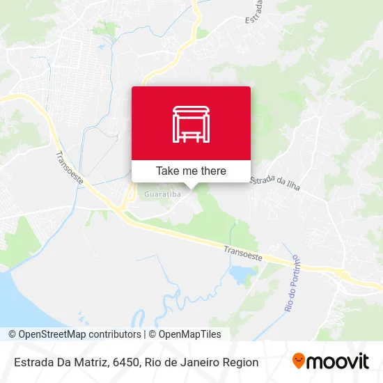 Estrada Da Matriz, 6450 map