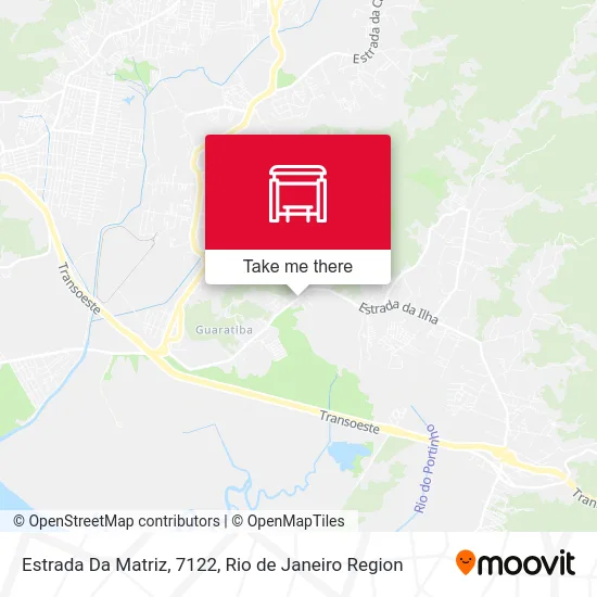 Estrada Da Matriz, 7122 map