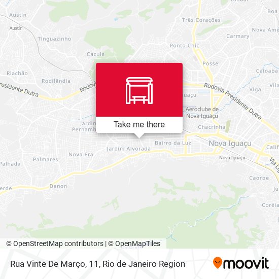 Rua Vinte De Março, 11 map