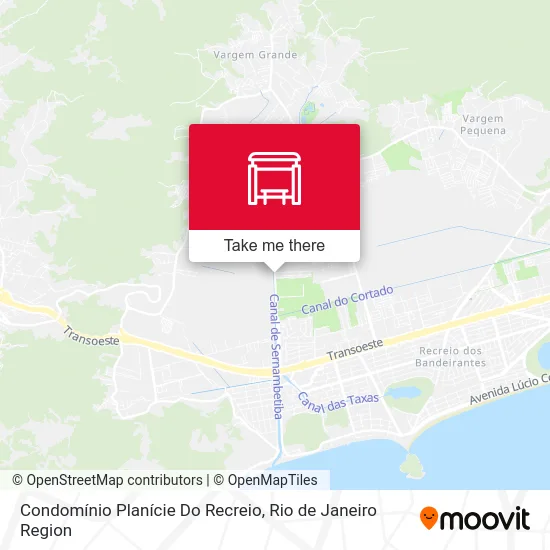 Condomínio Planície Do Recreio map