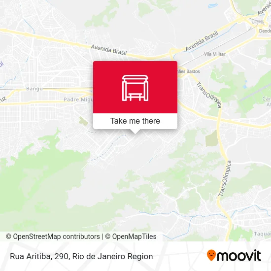 Rua Aritiba, 290 map