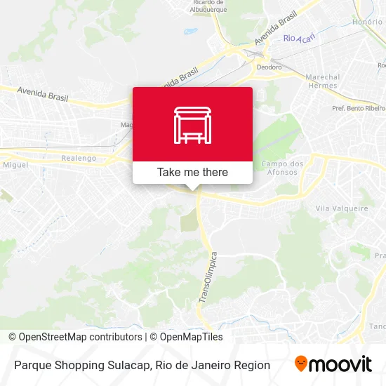 Parque Shopping Sulacap map