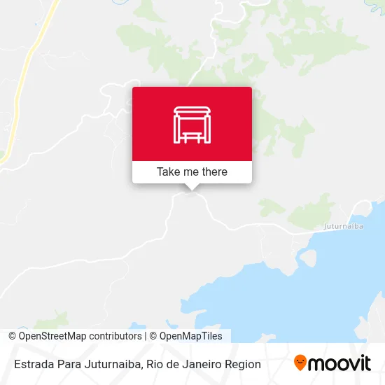 Estrada Para Juturnaiba map