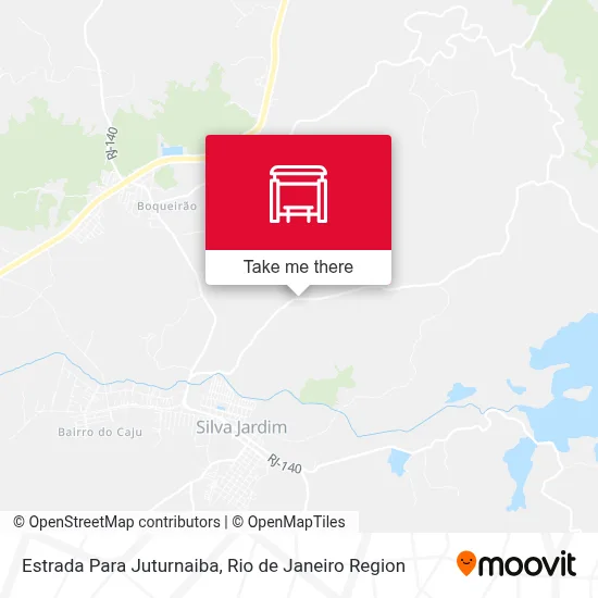 Estrada Para Juturnaiba map