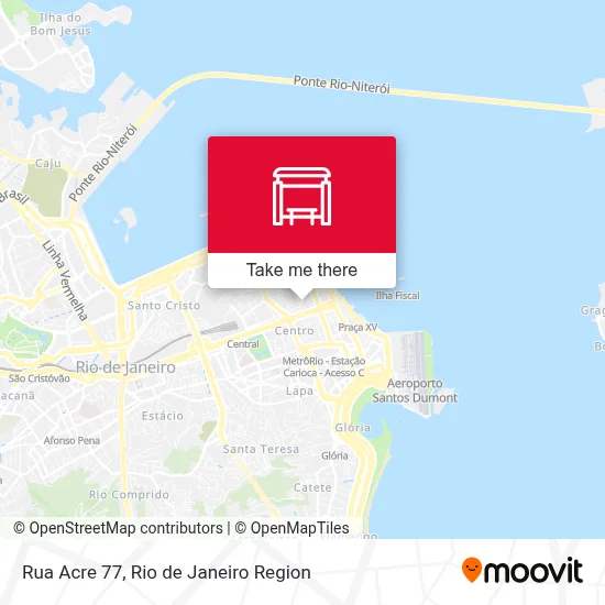 Rua Acre 77 map