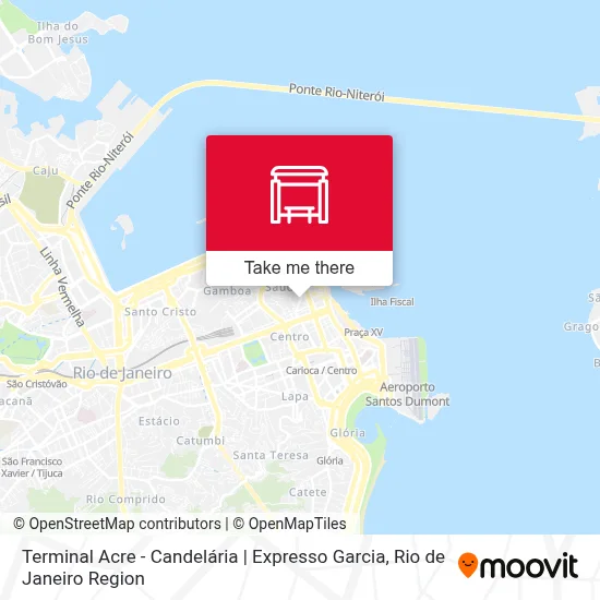 Terminal Acre - Candelária | Expresso Garcia map