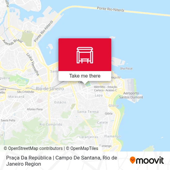 Praça Da República | Campo De Santana map