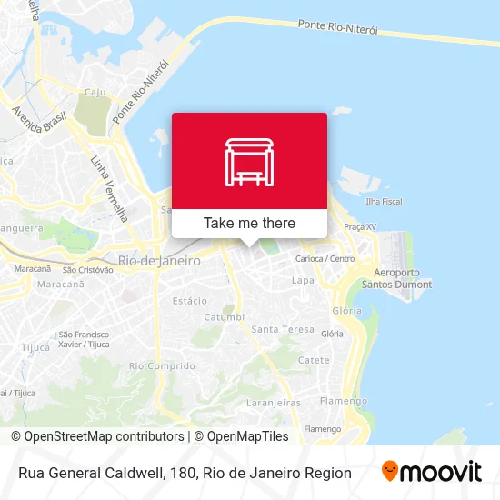 Rua General Caldwell, 180 map