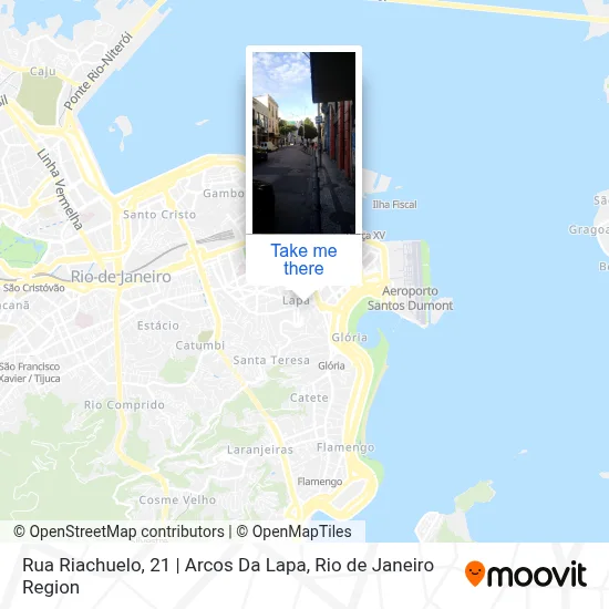 Rua Riachuelo, 21 | Arcos Da Lapa map