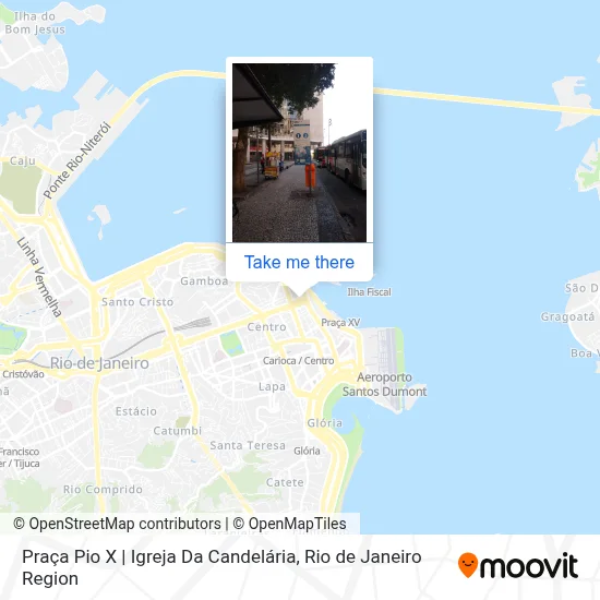 Praça Pio X | Igreja Da Candelária map