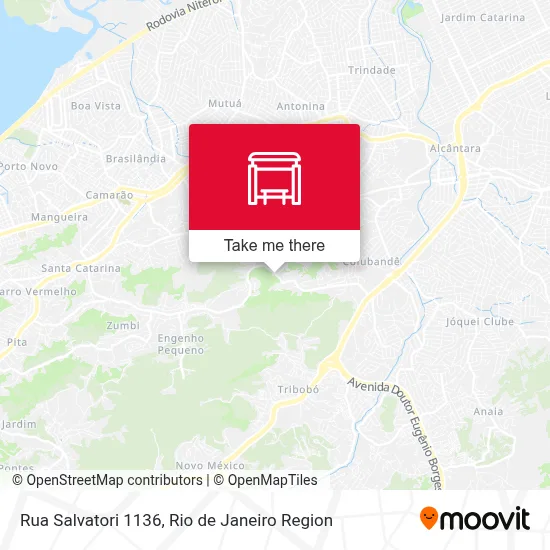 Rua Salvatori 1136 map