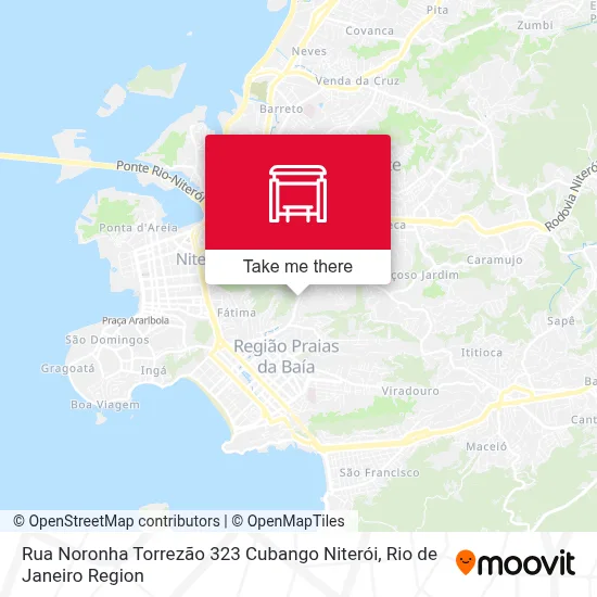 Rua Noronha Torrezão 323 Cubango Niterói map