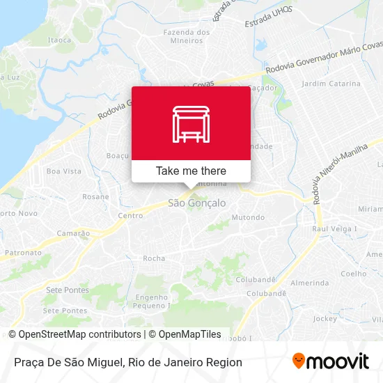 Praça De São Miguel map