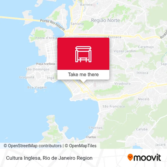 Cultura Inglesa map