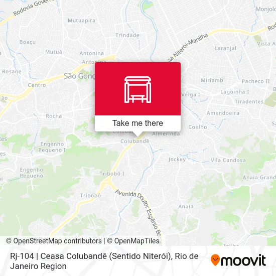 Rj-104 | Ceasa Colubandê (Sentido Niterói) map