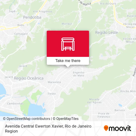 Avenida Central Ewerton Xavier map