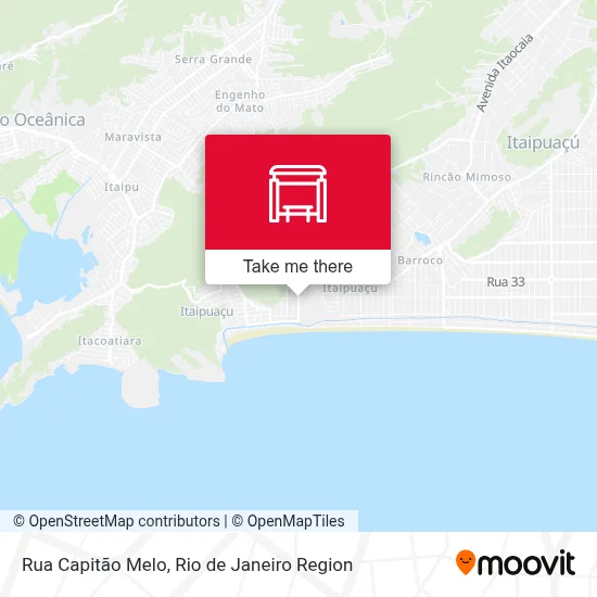 Rua Capitão Melo map