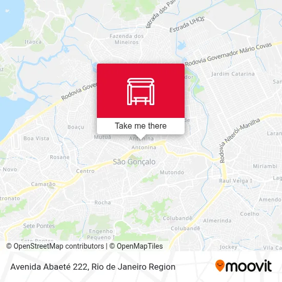 Avenida Abaeté 222 map