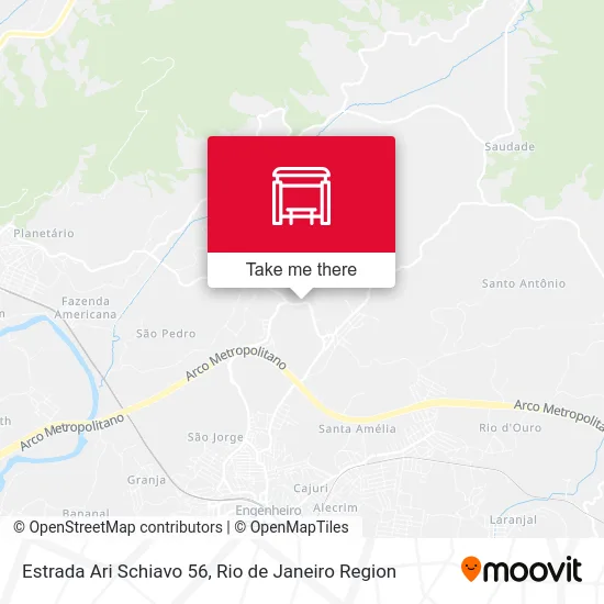 Estrada Ari Schiavo 56 map