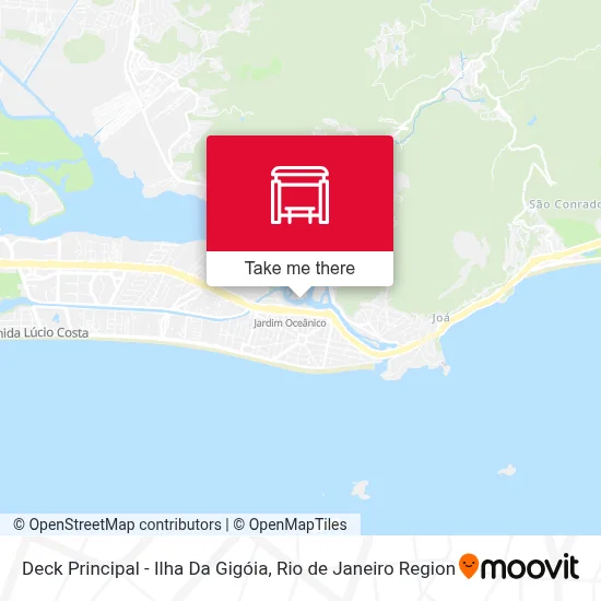 Deck Principal - Ilha Da Gigóia map
