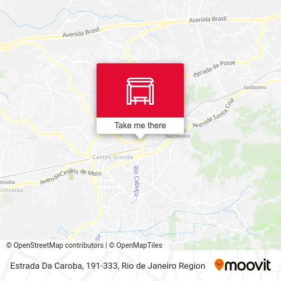 Estrada Da Caroba, 191-333 map