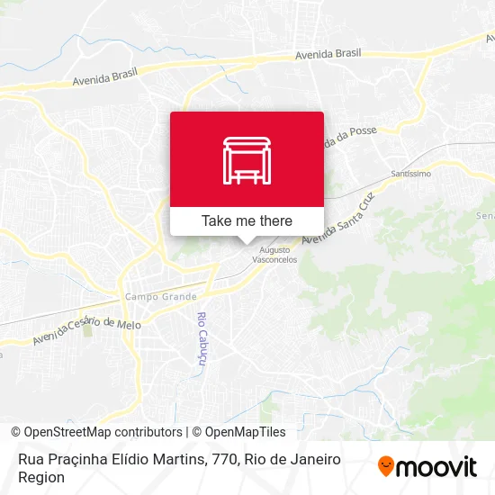 Rua Praçinha Elídio Martins, 770 map