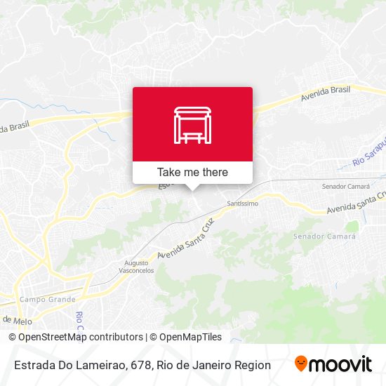 Estrada Do Lameirao, 678 map