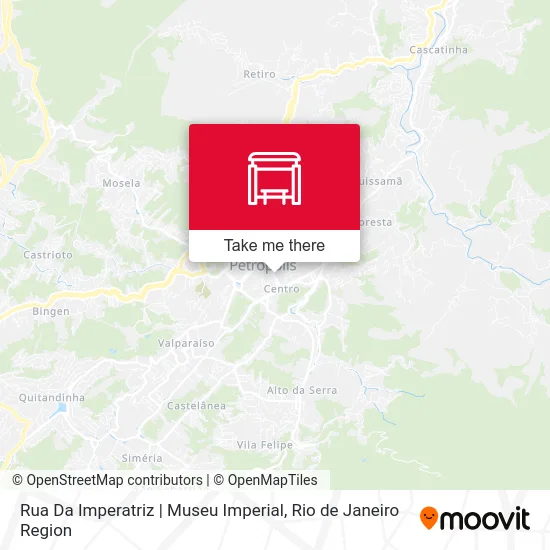 Rua Da Imperatriz | Museu Imperial map